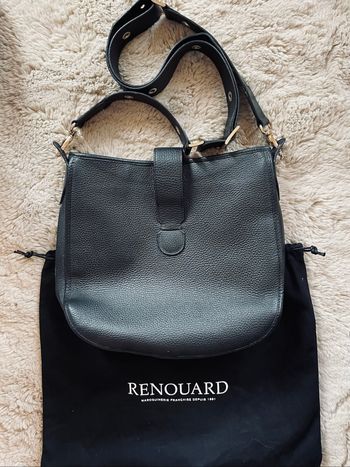Superbe sac cuir Renouard neuf!