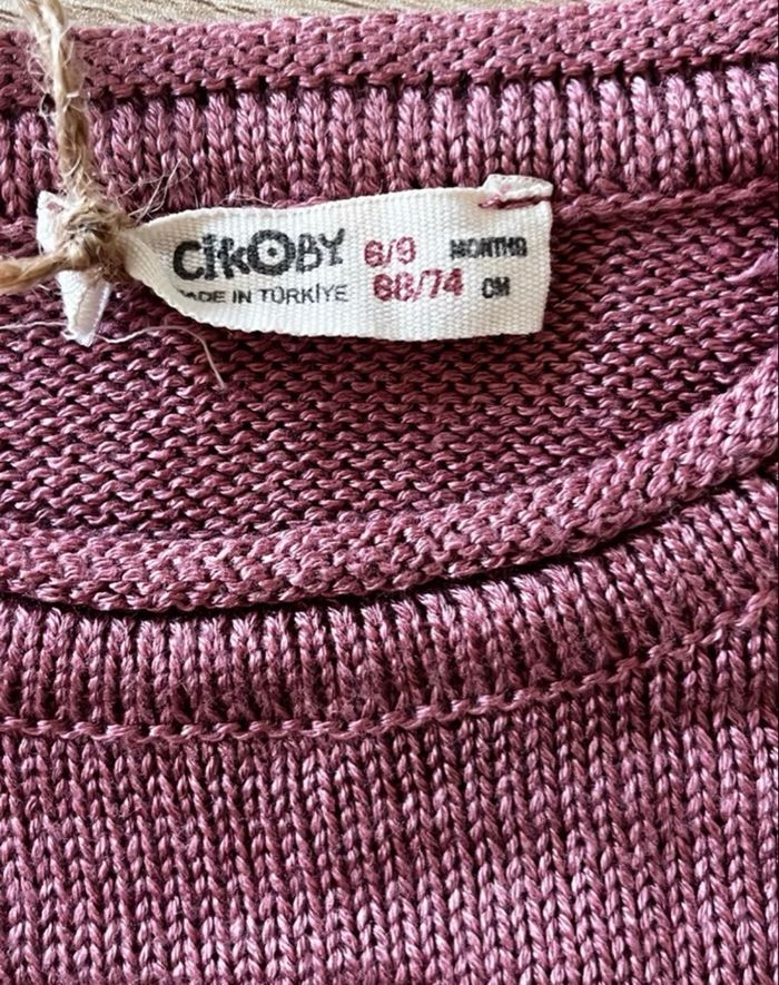 Lot de 2 pulls en maille - CIKOBY - 6/9 mois - photo numéro 3