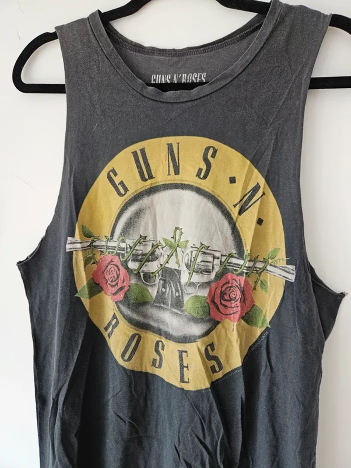 Débardeur Gun's N Roses Pull&Bear taille 38 / M - photo numéro 2