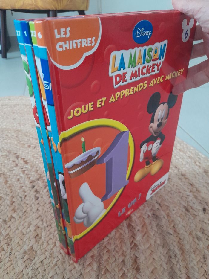 Lot 4 livres la maison de Mickey - photo numéro 9
