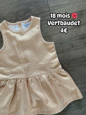 Robe 🌺 18 mois 🌺 Vertbaudet