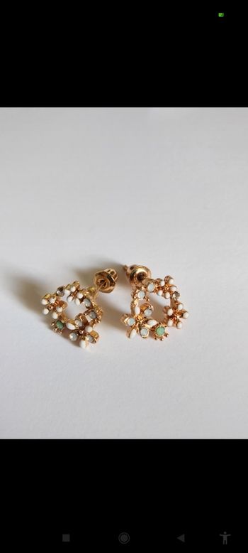 Boucles d'oreilles fleurs