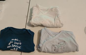 Lot de 3 bodies