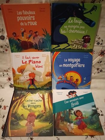 Lot de 24 livres d'histoires pour enfant à partir de 6 ans