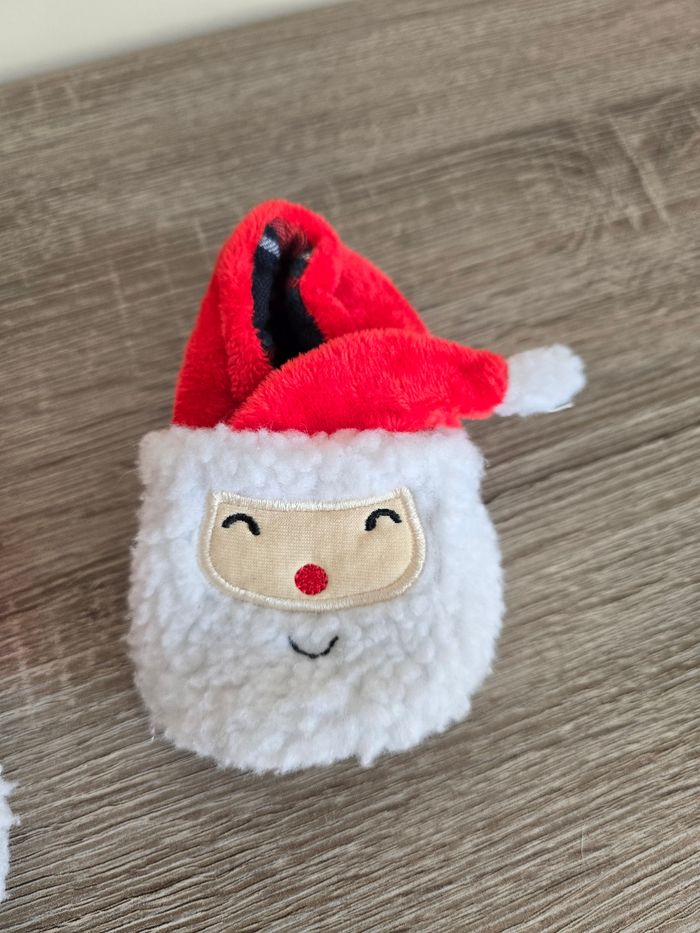 Vêtement Bébé Mixte - Pantoufle Père Noël - Taille 19 - photo numéro 5