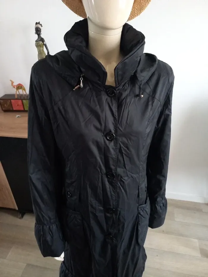 Long manteau noir T.40 - photo numéro 15