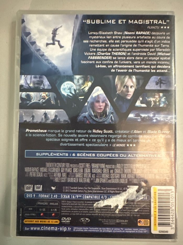 DVD prometheus - photo numéro 2