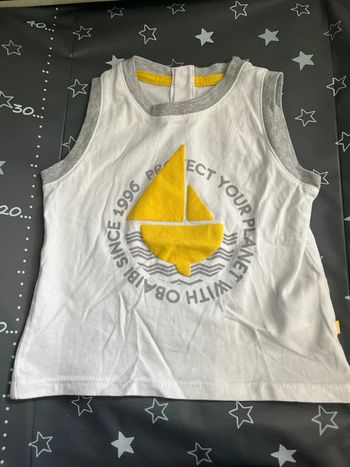 Débardeur Okaïdi, 12 mois bateau