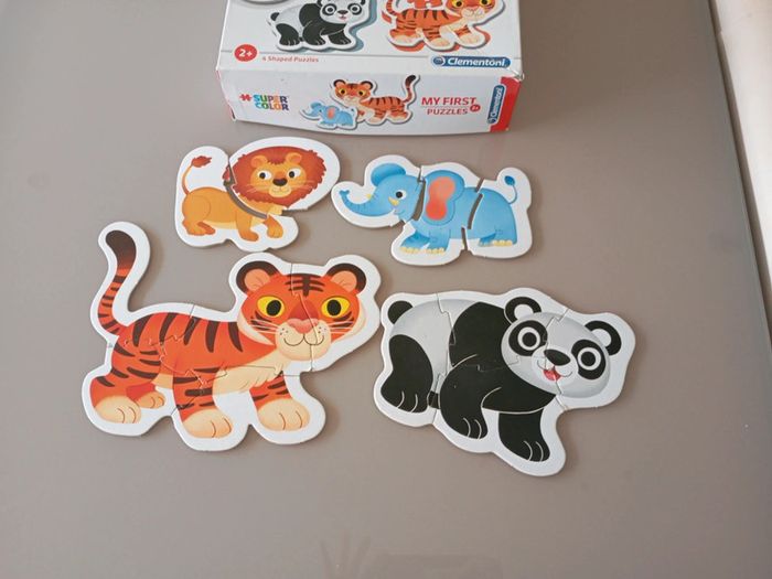Boîte avec puzzles 2 ans Clementoni - photo numéro 3