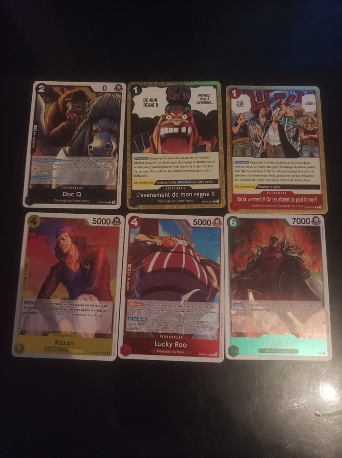 Lot de 59 cartes One Piece FR🇨🇵 OP09 les  nouveaux empereurs - photo numéro 9