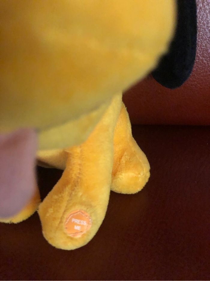Peluche Pluto qui aboie - photo numéro 3
