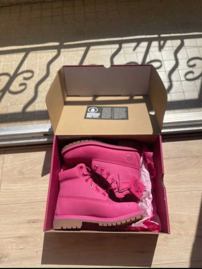 Timberland pink/fuchsia/rose taille 36 - photo numéro 2