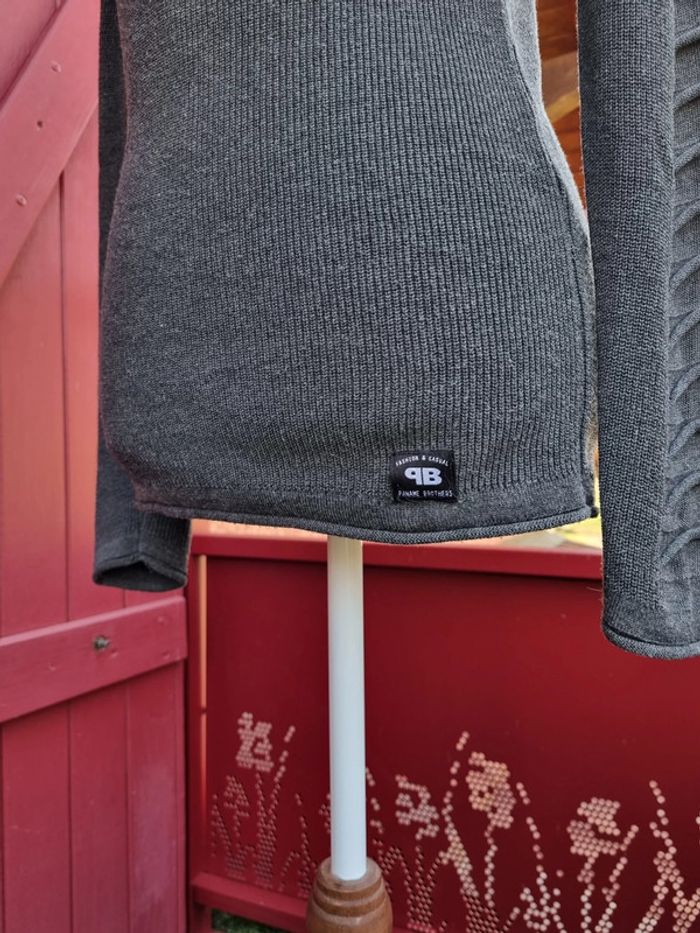 Pull homme Paname Brothers Taille S - photo numéro 6