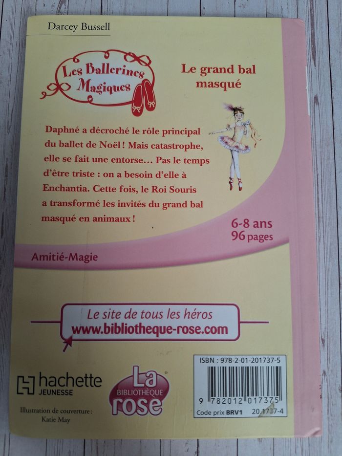 Livre enfant la bibliothèque rose Les Ballerines Magiques - photo numéro 2