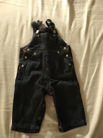 Salopette Jean 6 Mois Fille Petit Bateau