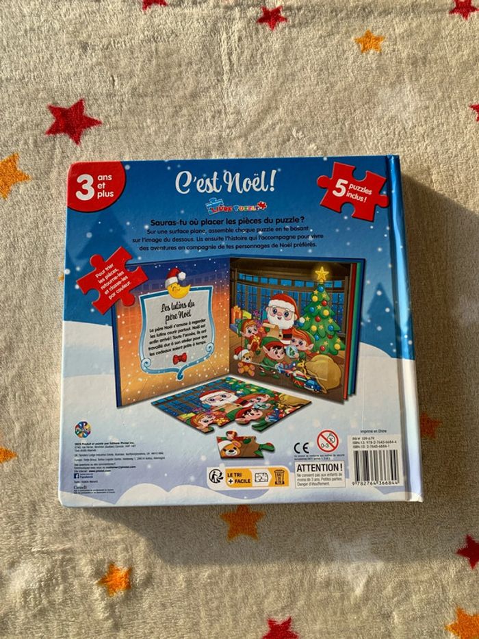 Mon Premier Livre Puzzle C’est Noël!, édition Phidal - photo numéro 7