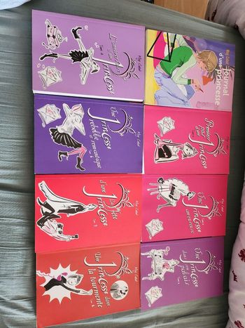 Les 8 tomes de journal d'une princesse de Meg Cabot