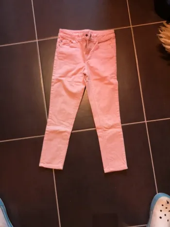 Jean's slim velours
