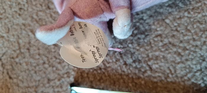 Peluche lapin springy ty - photo numéro 5