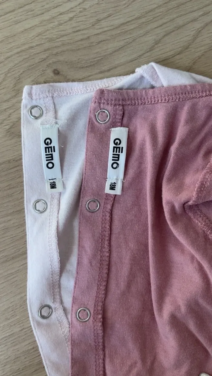 Lot de 2 pyjamas Gemo 18 mois - photo numéro 3