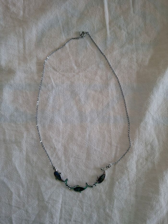 Collier 3 dauphins