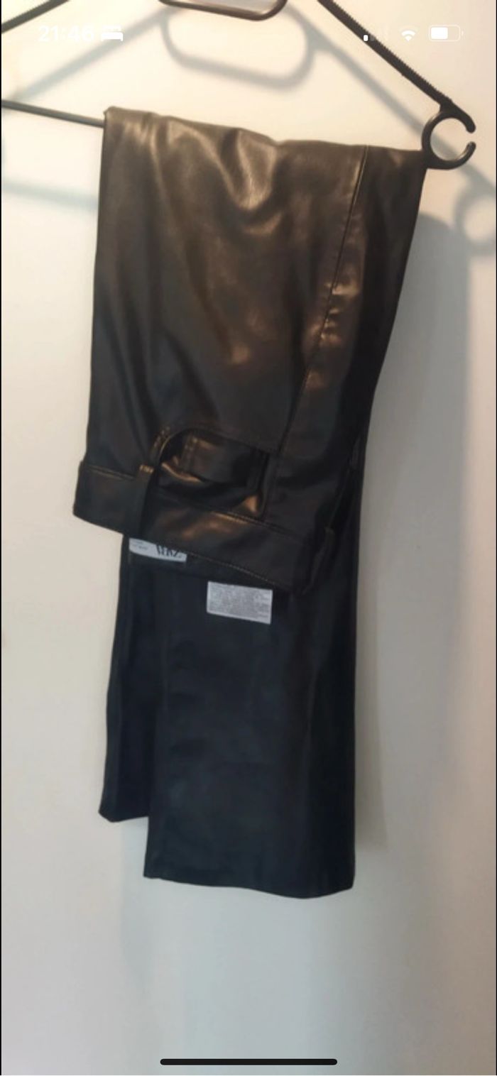Pantalon cuir