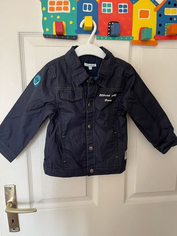 Blouson léger bleu marine