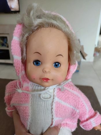 poupée ancienne corps chiffon