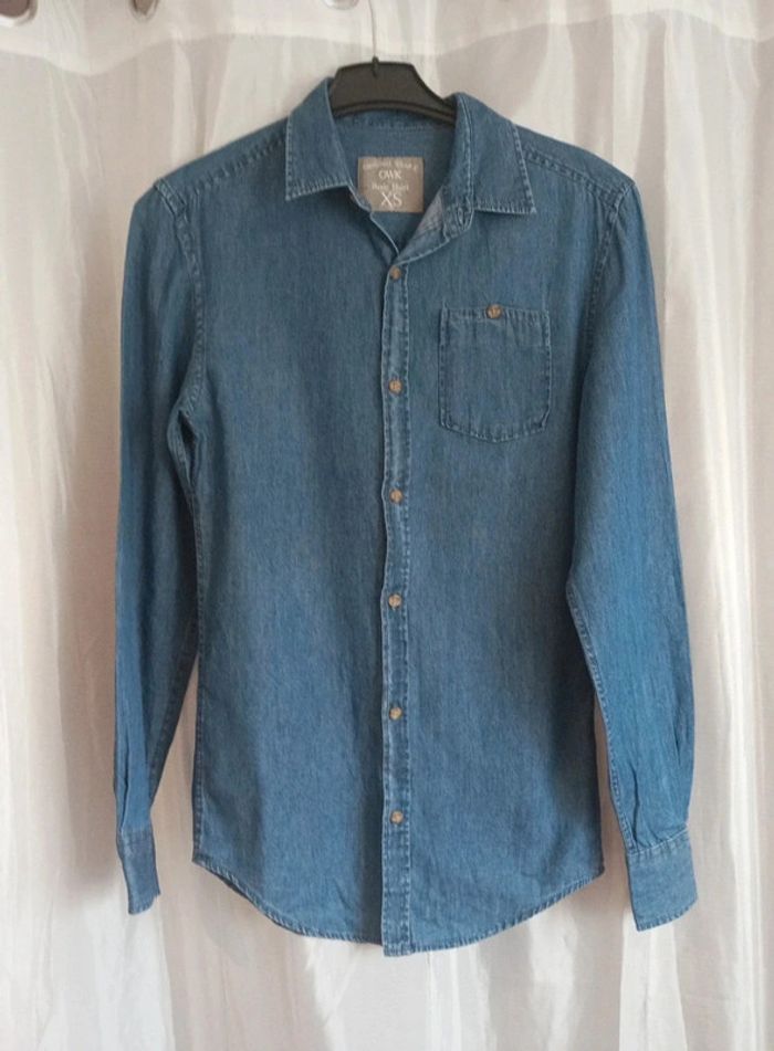 Superbe chemise jean
