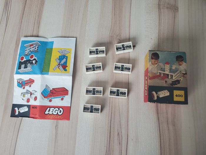 Boîte Lego system 400 vintage - photo numéro 2