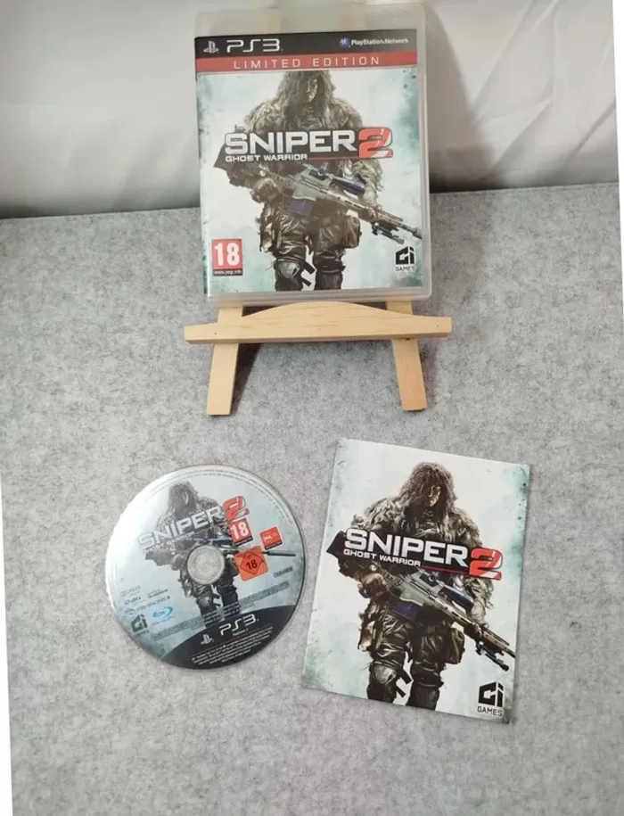 Jeu Sniper 2 Ghost Warrior PS3 Complet avec notice et boîte