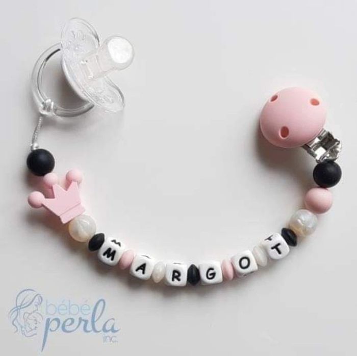 Perles en silicone couronne 👑 - photo numéro 3
