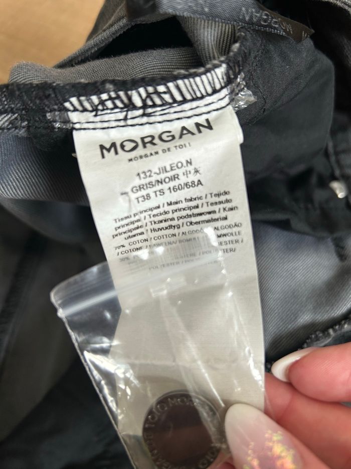 Jupe noire neuve en jean Morgan taille 38 (valeur 49€) - photo numéro 10