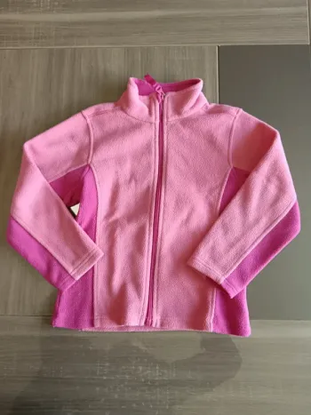 Gilet zipper polaire 6 ans filles