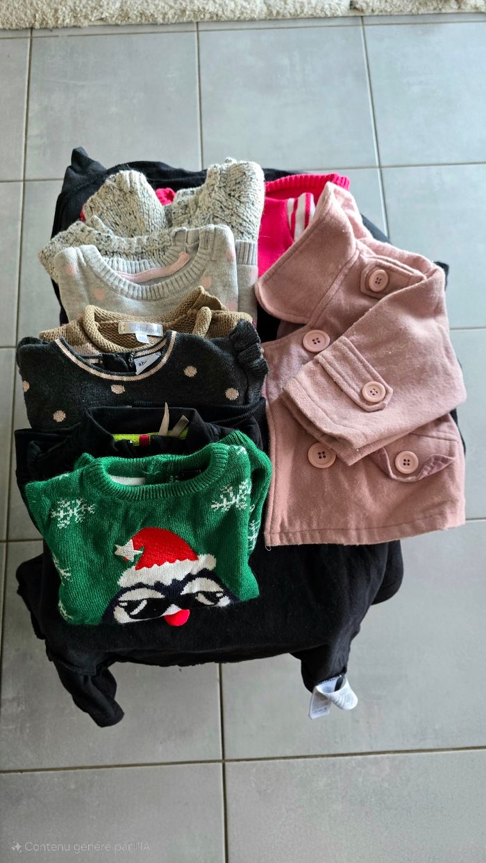 Lots Les vêtements pour filles de 6 mois peuvent être vendus séparément. - photo numéro 5