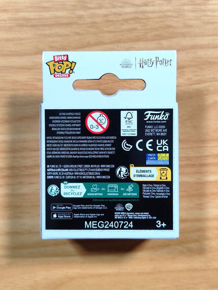 Lot 2 Bitty Pop! Deluxe - Hermione Granger & Barn Owl - photo numéro 8