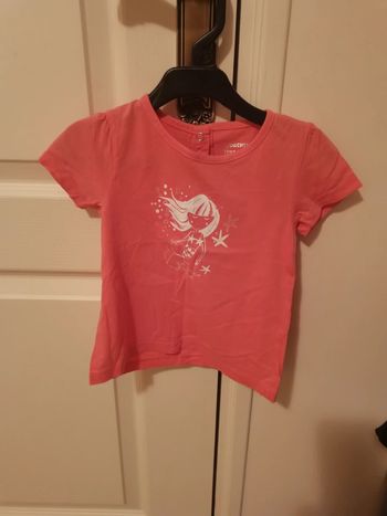 T-shirt manches courtes rose
