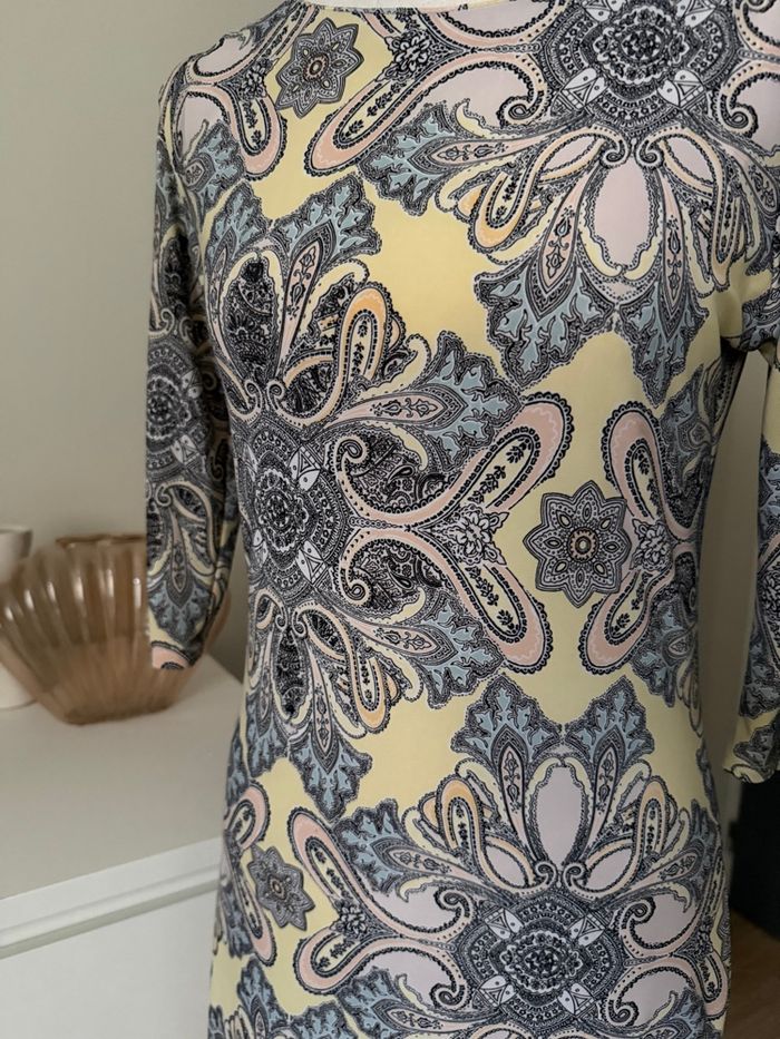 Robe jaune à motifs Primark - photo numéro 3