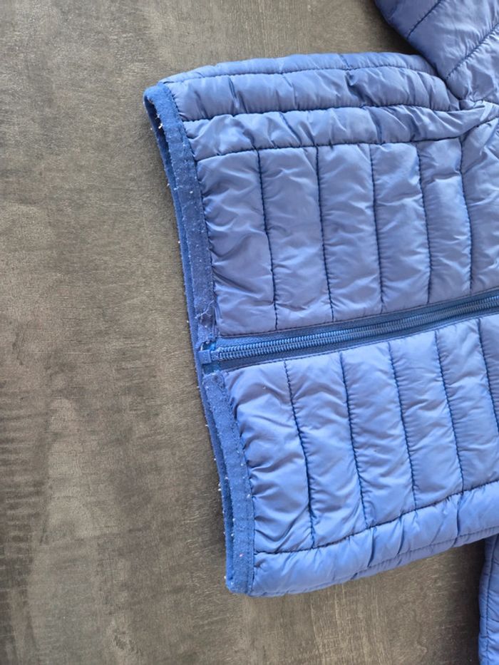 Veste bleu à capuche - photo numéro 4
