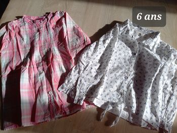 Chemises 6 ans