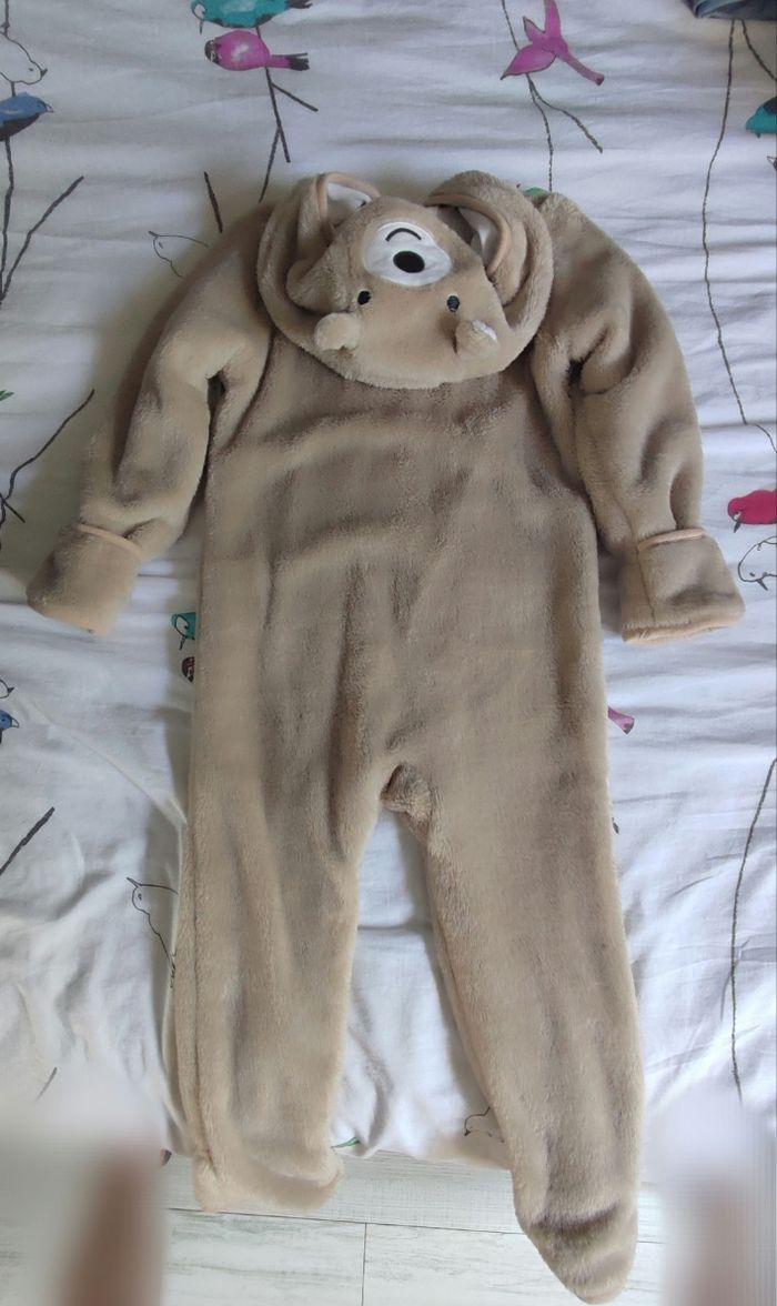 Combinaison en peluche enfant Lupilu - photo numéro 6