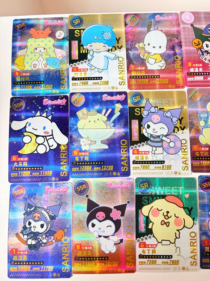 Lot de 15 cartes Hello Kitty and Friends #5 - photo numéro 2