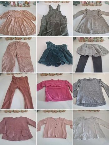 Lot vêtements fille 2 ans 86 cm (28 pièces)