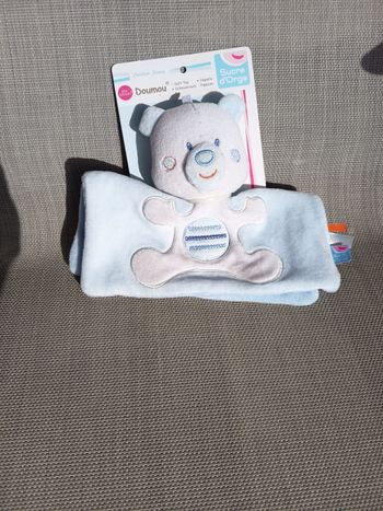 Peluche neuve nounour sucre d'orge 