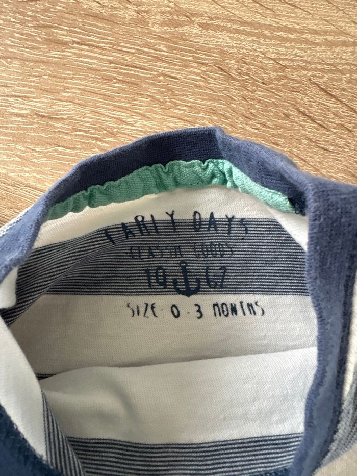 2 TEE shirt Manches Courtes - 3 Mois - photo numéro 3