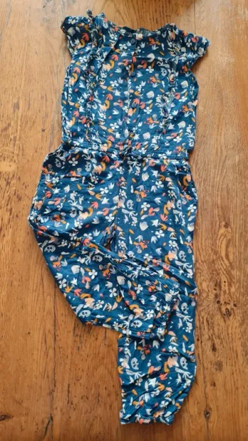 Combinaison fleurie - Gémo - 4 ans