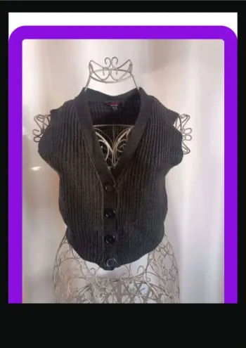 Gilet court taille xs