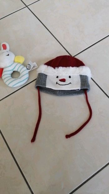 Bonnet bébé fille 1/3mois