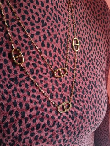 Sautoir acier inoxydable