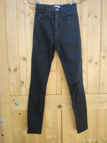 Jean skinny troué